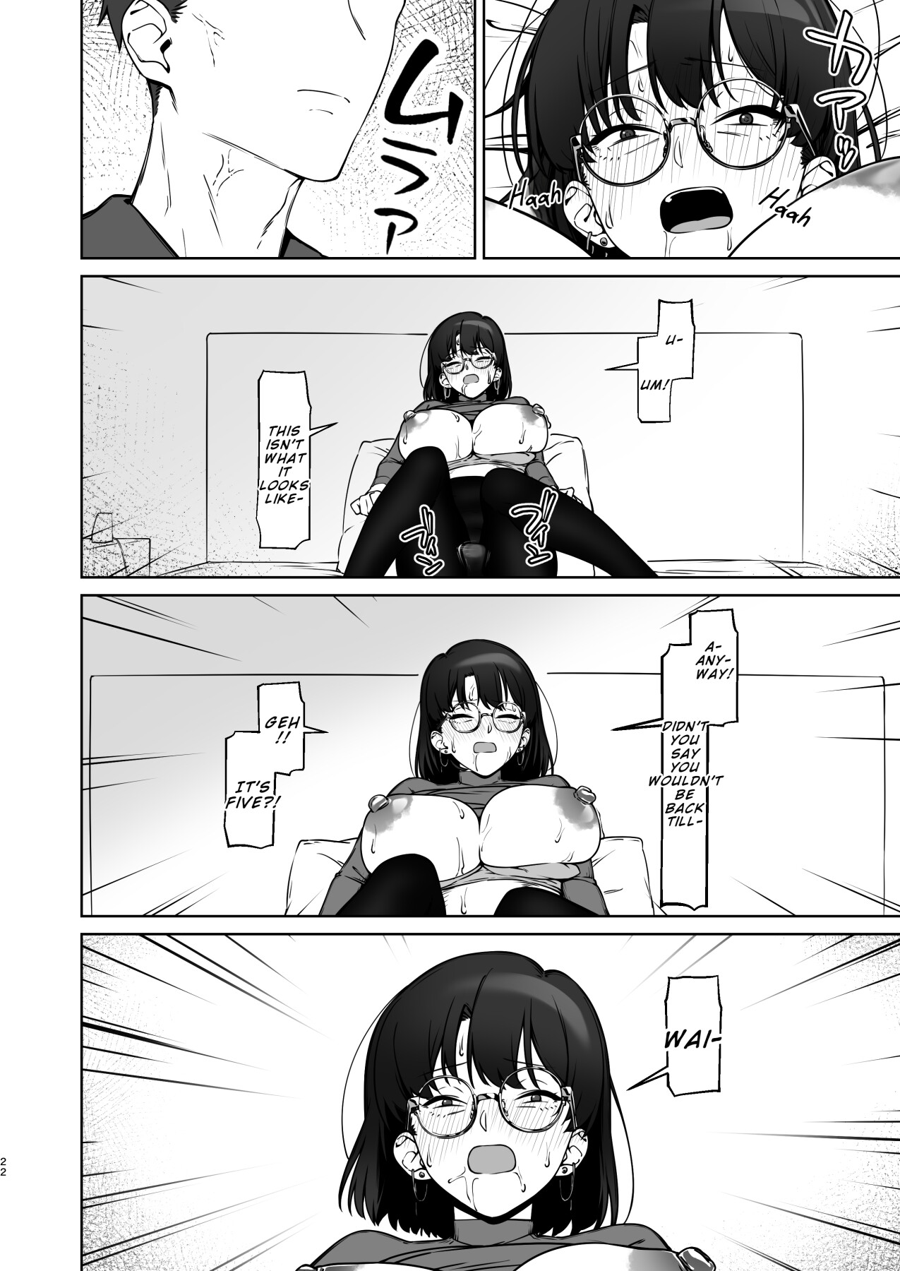 Hentai Manga Comic-My first sexual experience was with the boss of the cafe I'd been going to for 16 years 2-Read-21